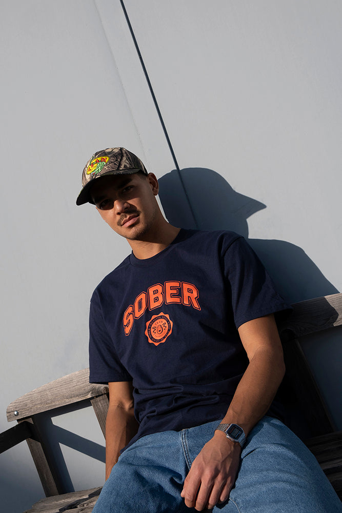 "SOBER UNIVERSITY" T-SHIRT