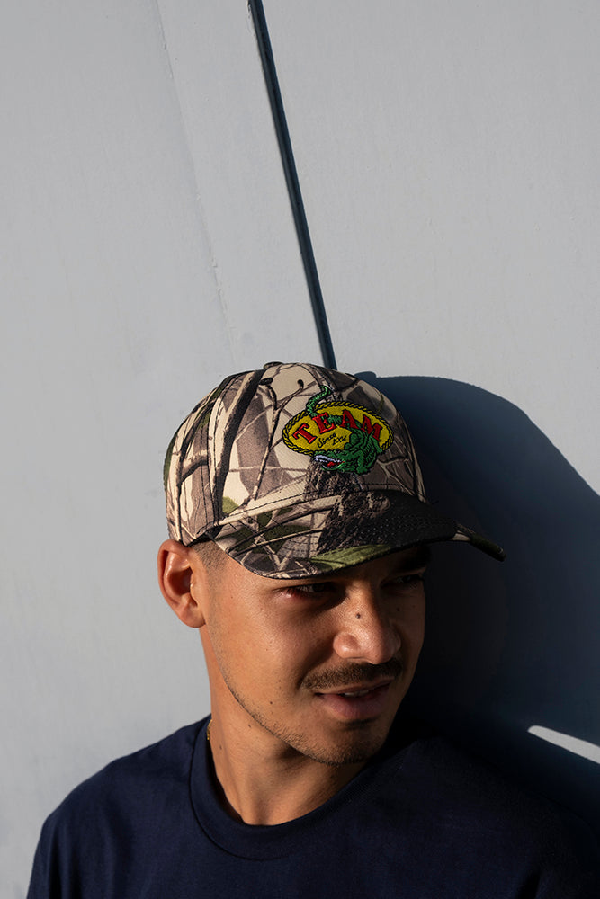 "CROCO" Camo Cap / Dark