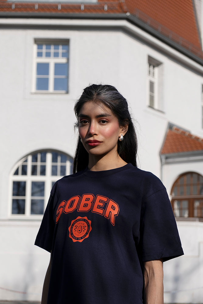 "SOBER UNIVERSITY" T-SHIRT