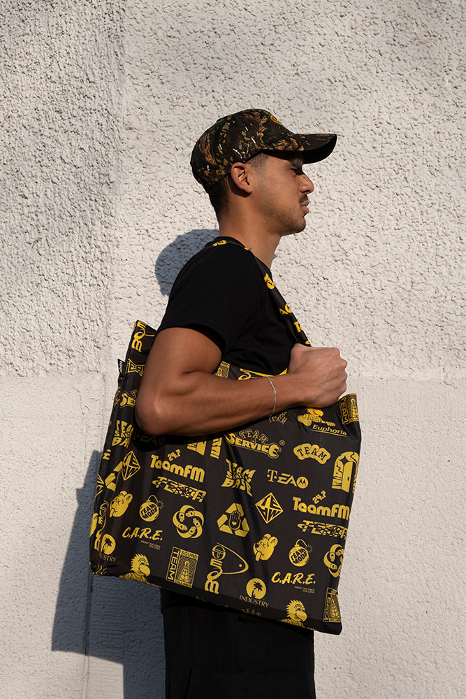 "WHAT WE DO" / Packable Totebag
