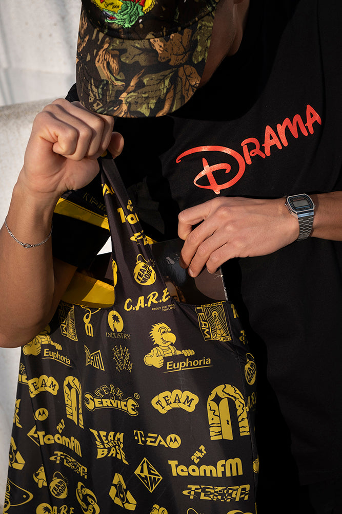 "WHAT WE DO" / Packable Totebag