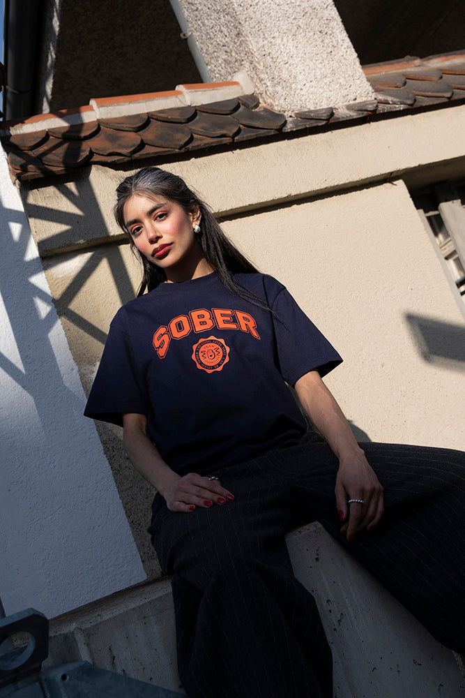 "SOBER UNIVERSITY" T-SHIRT
