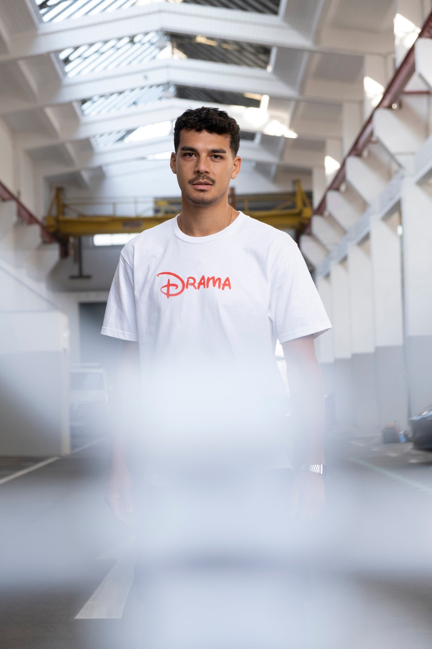 "DRAMA" T-SHIRT / black