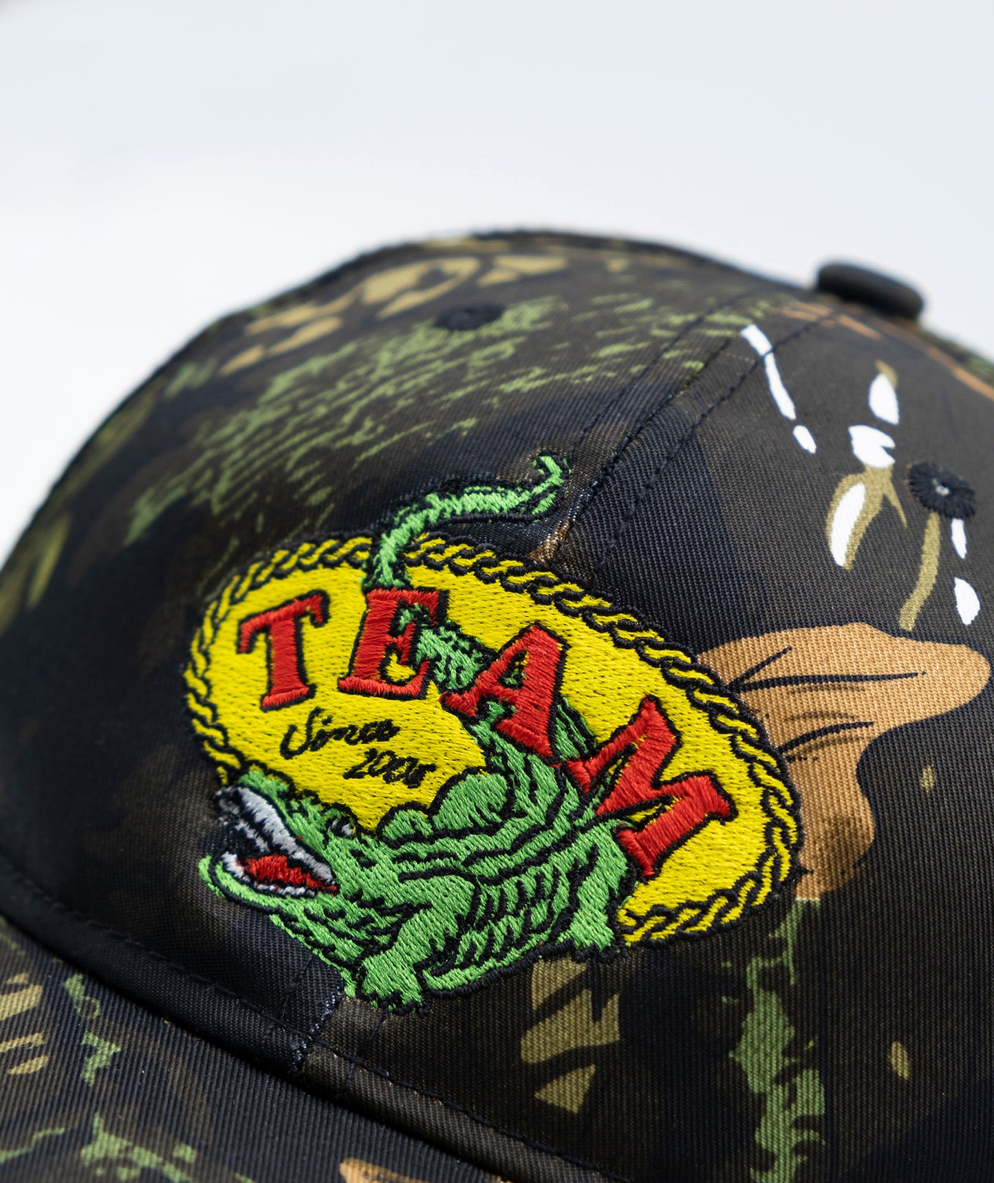 "CROCO" Camo Cap / Dark