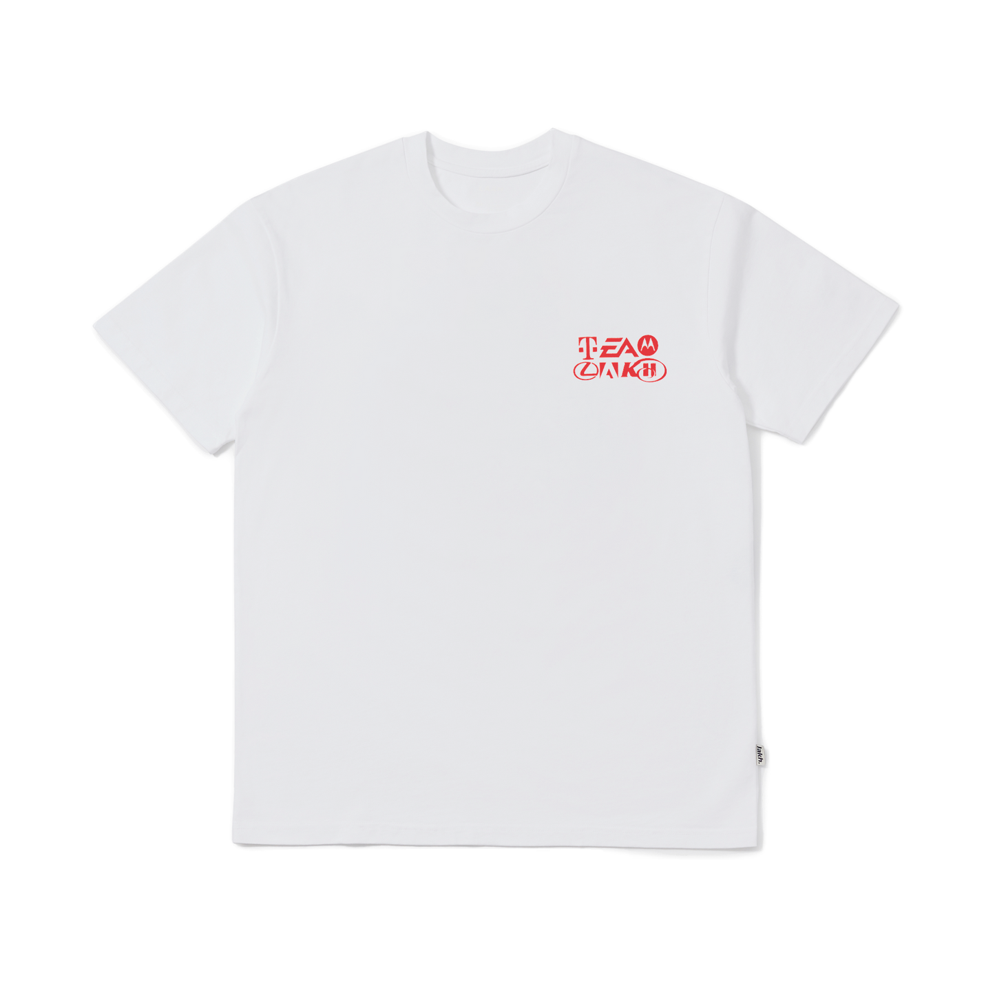 "LAKH CORPORATE" T-SHIRT / white