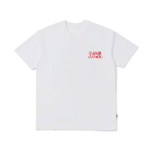 "LAKH CORPORATE" T-SHIRT / white