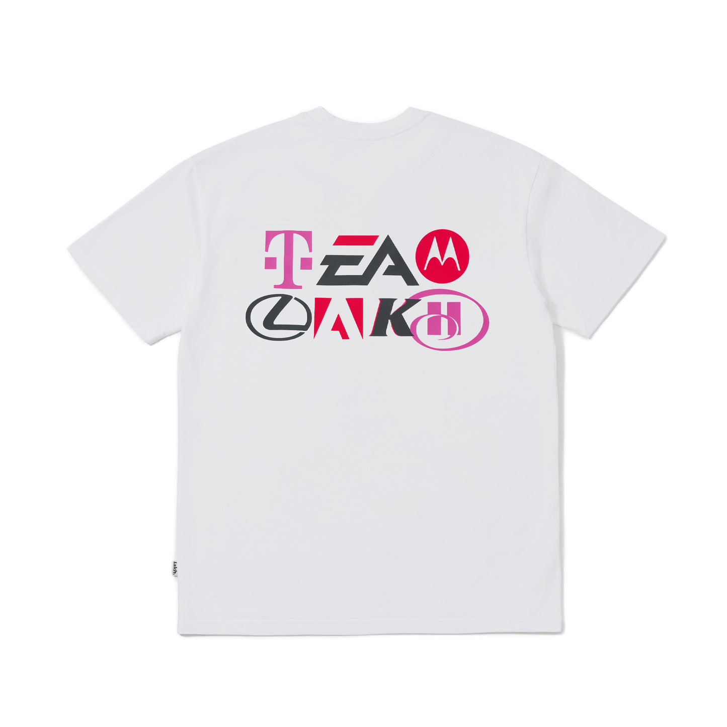 "LAKH CORPORATE" T-SHIRT / white