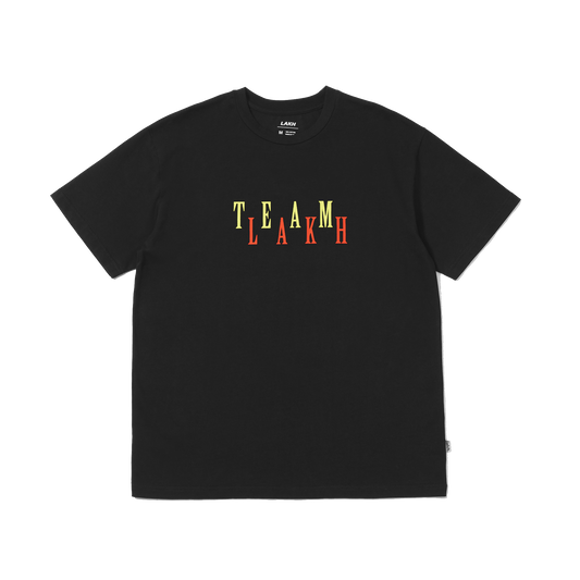 "LAKH LOCK-UP" T-SHIRT / black