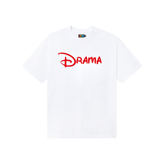 "DRAMA" T-Shirt / white